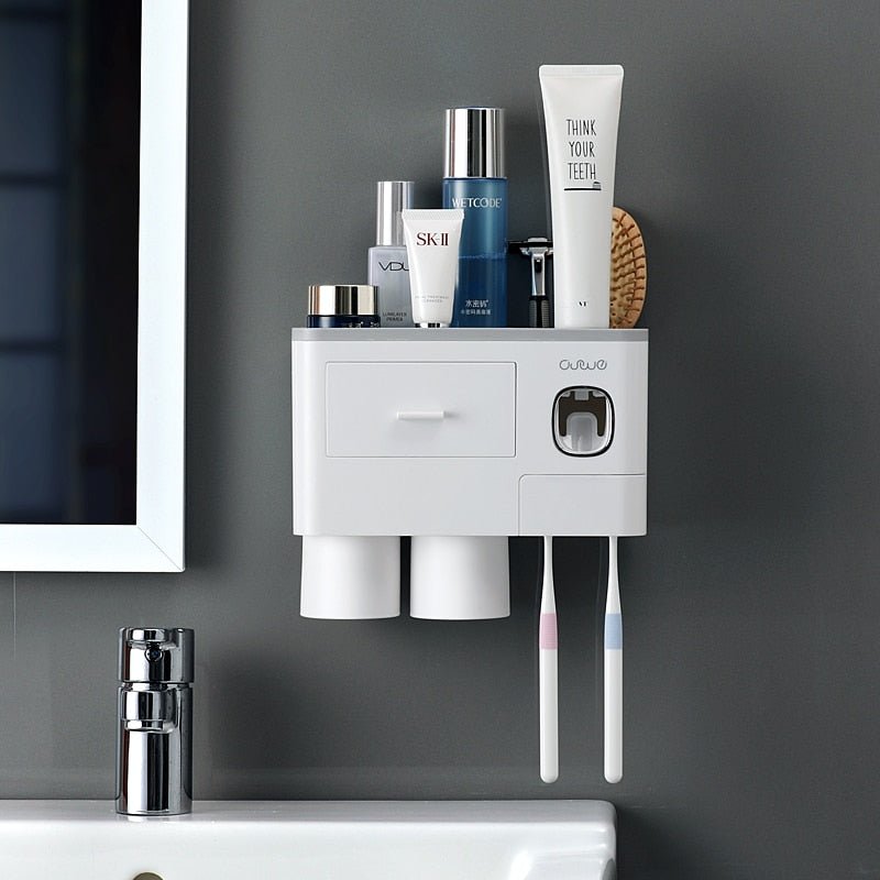 Magnetic Automatic Toothpaste Dispenser - XXLDiscountsMagnetic Automatic Toothpaste Dispenser