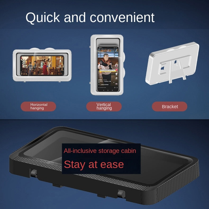 Wall Phone Holder Waterproof Self-adhesive