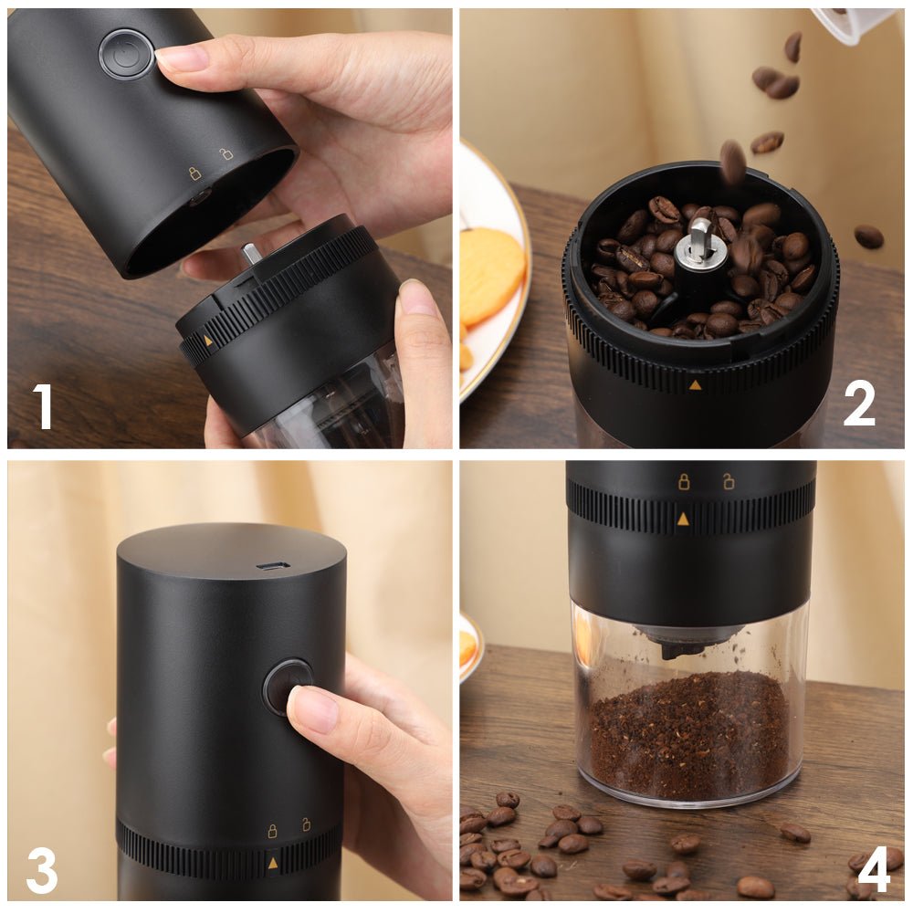 Automatic Electric Coffee Grinder Machine - XXLDiscountsAutomatic Electric Coffee Grinder Machine