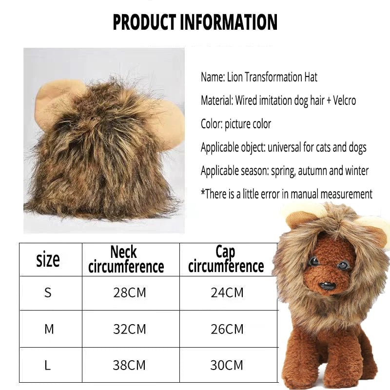 Cat Lion Mane - XXLDiscountsCat Lion Mane