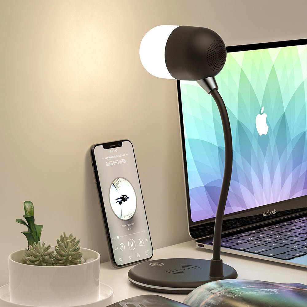 Desk Lamp With Bluetooth Speaker - XXLDiscountsDesk Lamp With Bluetooth Speaker