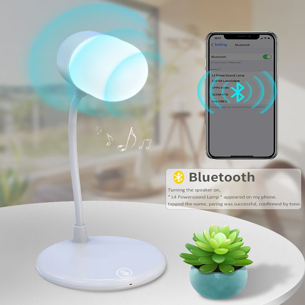 Desk Lamp With Bluetooth Speaker - XXLDiscountsDesk Lamp With Bluetooth Speaker