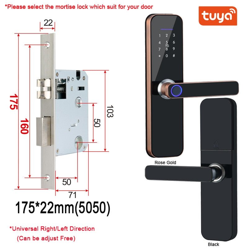 Electronic Smart Door Lock With Biometric - XXLDiscountsElectronic Smart Door Lock With Biometric