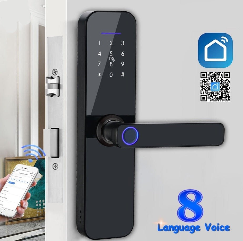 Electronic Smart Door Lock With Biometric - XXLDiscountsElectronic Smart Door Lock With Biometric