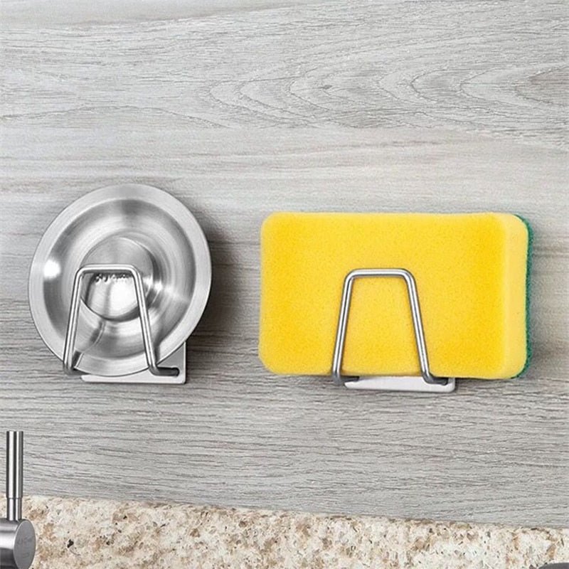 Kitchen Stainless Steel Sink Sponges Holder - XXLDiscountsKitchen Stainless Steel Sink Sponges Holder