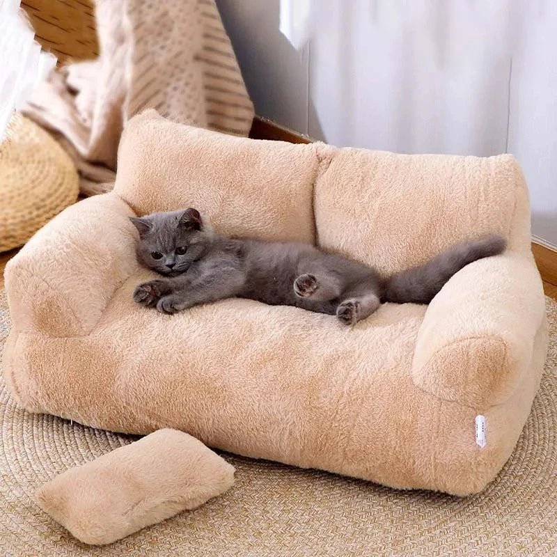 Luxury Cat Plush Bed - XXLDiscountsLuxury Cat Plush Bed