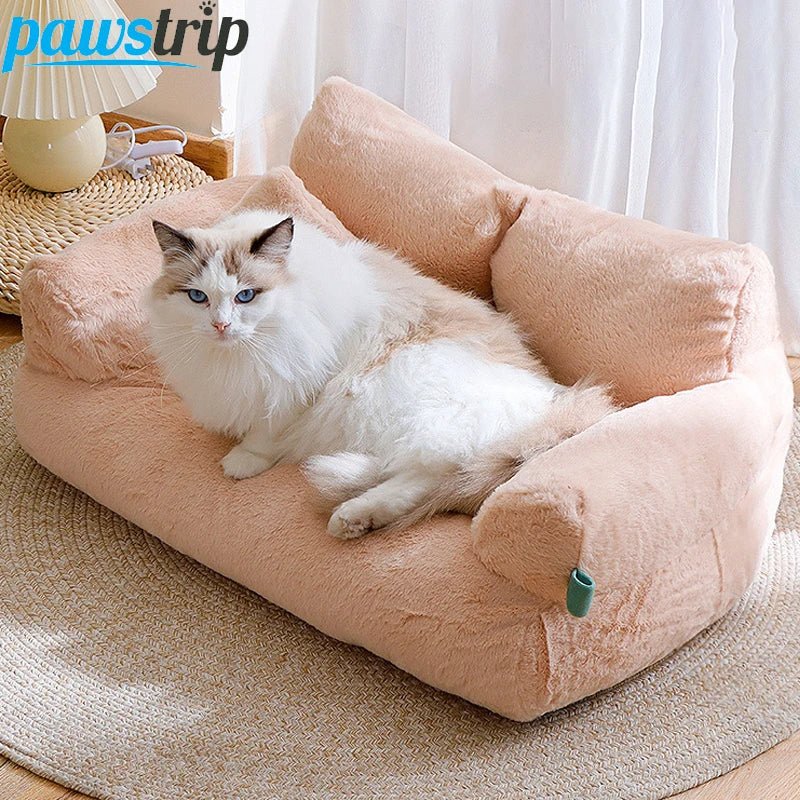 Luxury Cat Plush Bed - XXLDiscountsLuxury Cat Plush Bed