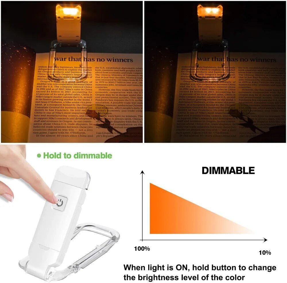 Mini Light Reading Clip Light LED - XXLDiscountsMini Light Reading Clip Light LED