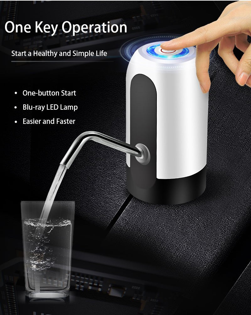 Portable Automatic Water Bottle Pump - XXLDiscountsPortable Automatic Water Bottle Pump