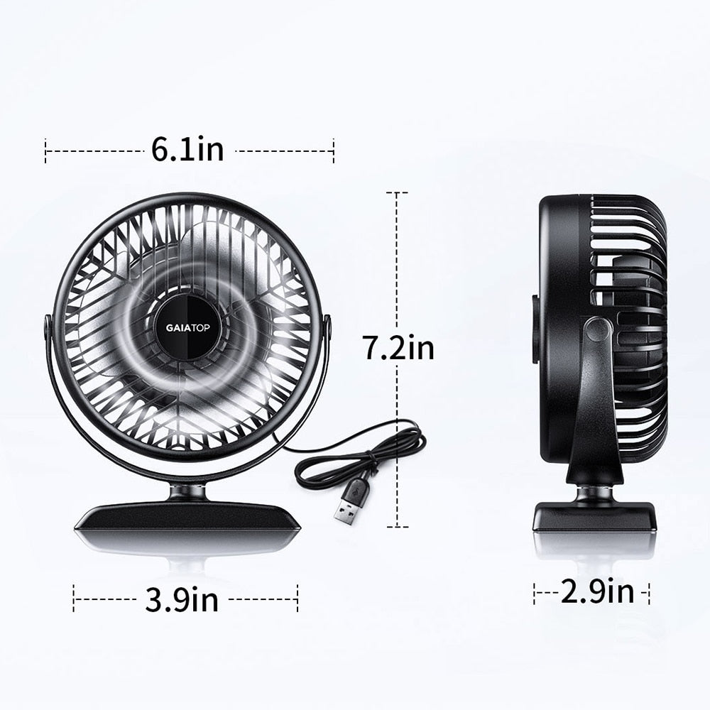 Portable Mini 360° Rotation Desktop Fans - XXLDiscountsPortable Mini 360° Rotation Desktop Fans