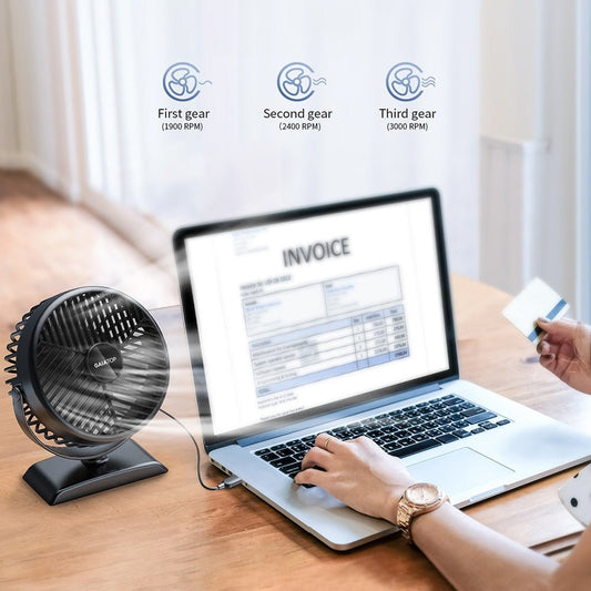 Portable Mini 360° Rotation Desktop Fans - XXLDiscountsPortable Mini 360° Rotation Desktop Fans