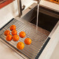 Multipurpose Over-Sink Roll-Up Dish Drying Rack