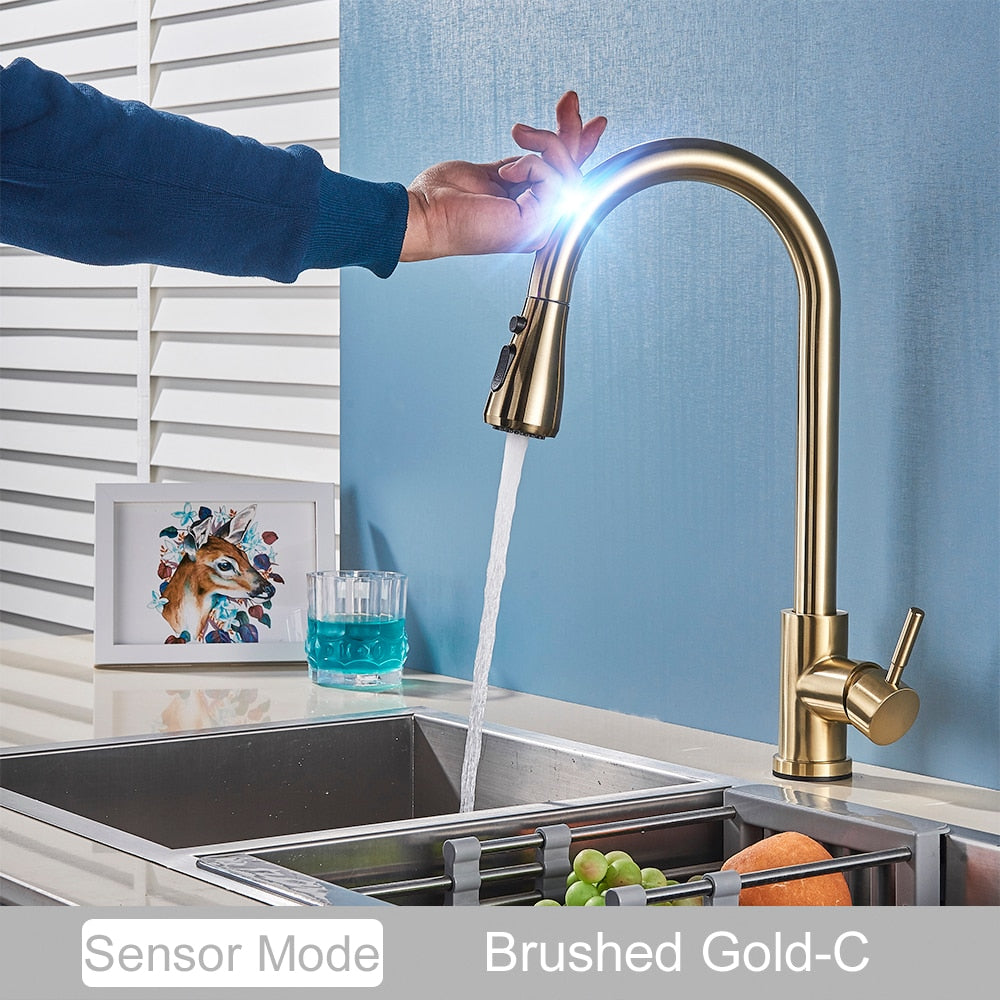 Sensitive Touch Control Kitchen Faucet