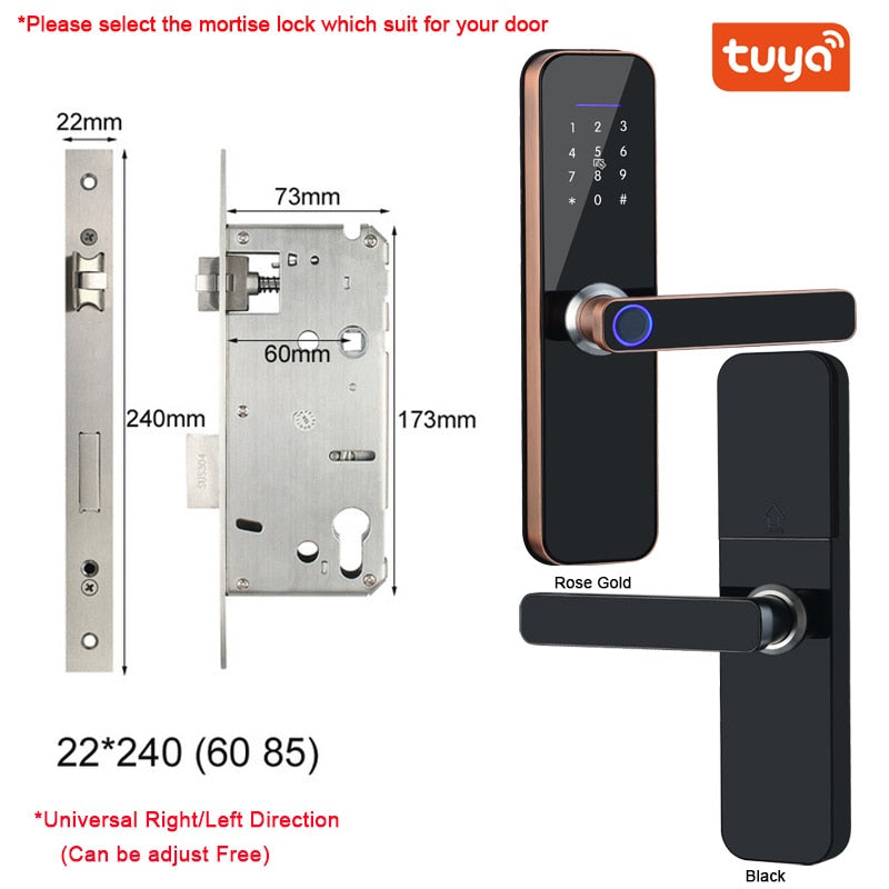 Electronic Smart Door Lock With Biometric