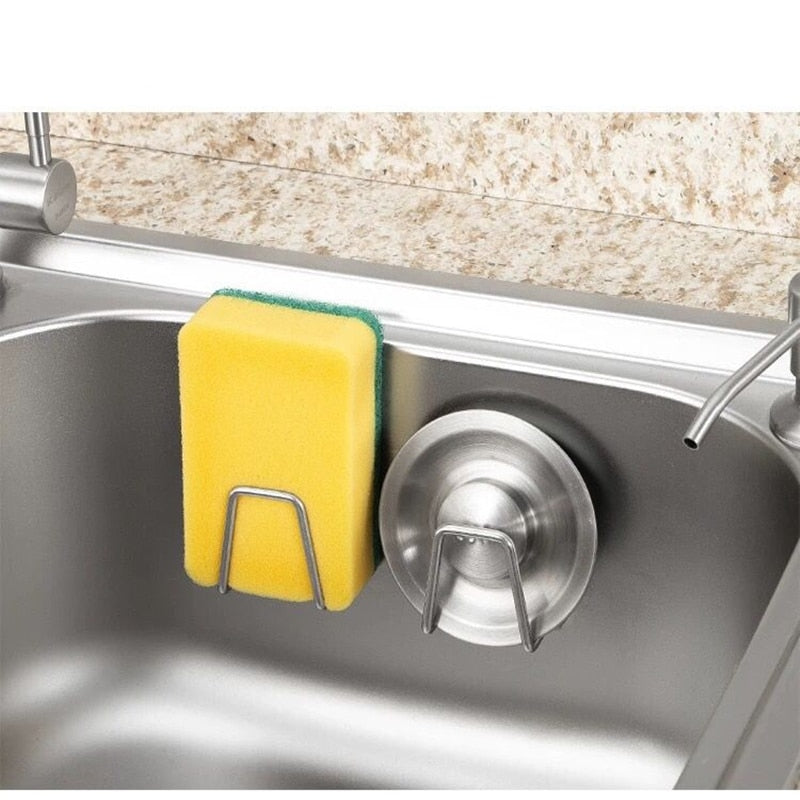 Kitchen Stainless Steel Sink Sponges Holder - XXLDiscounts