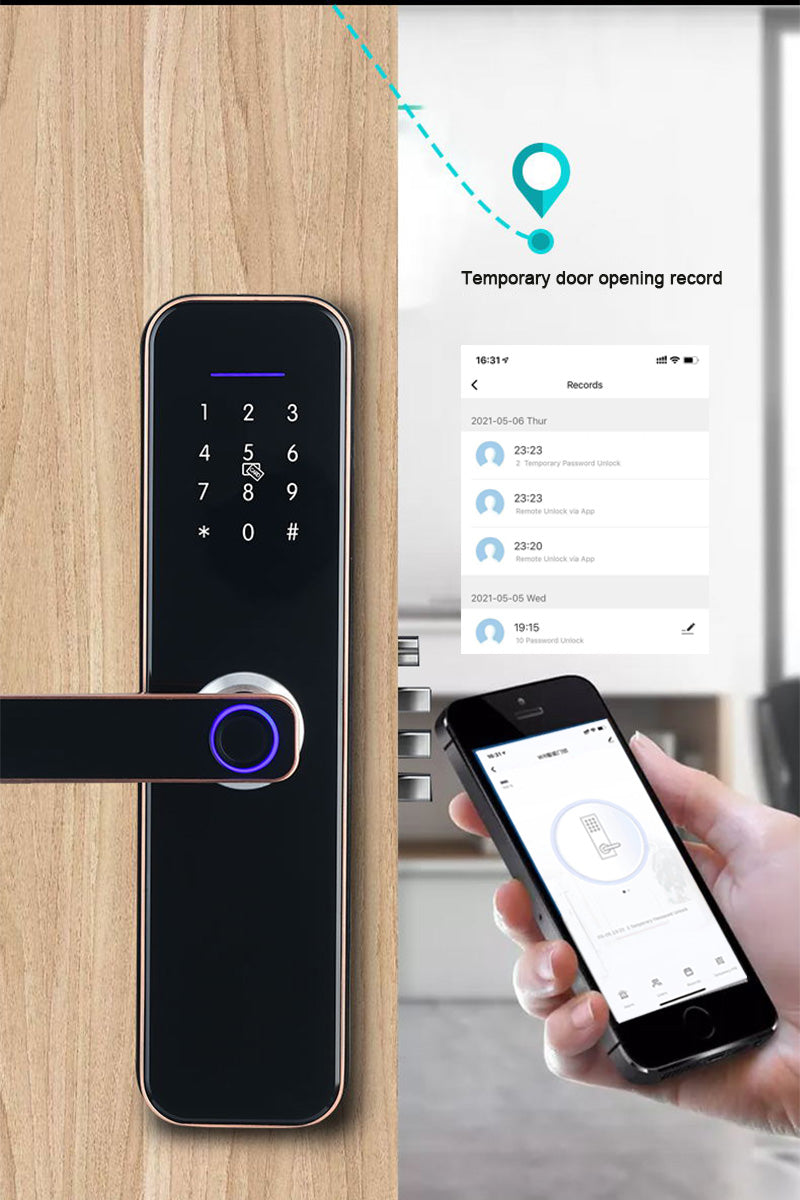 Electronic Smart Door Lock With Biometric