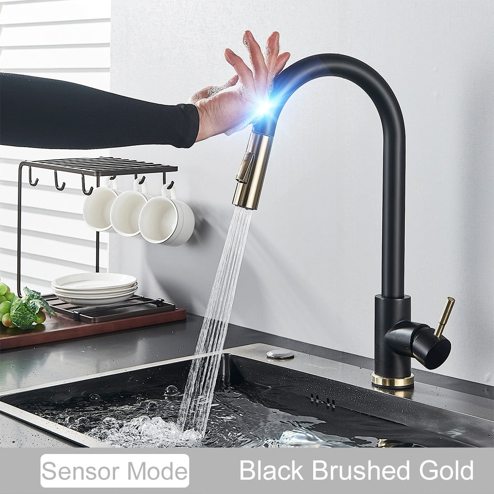 Sensitive Touch Control Kitchen Faucet