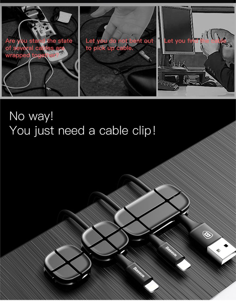 USB Magnetic Cable Clip