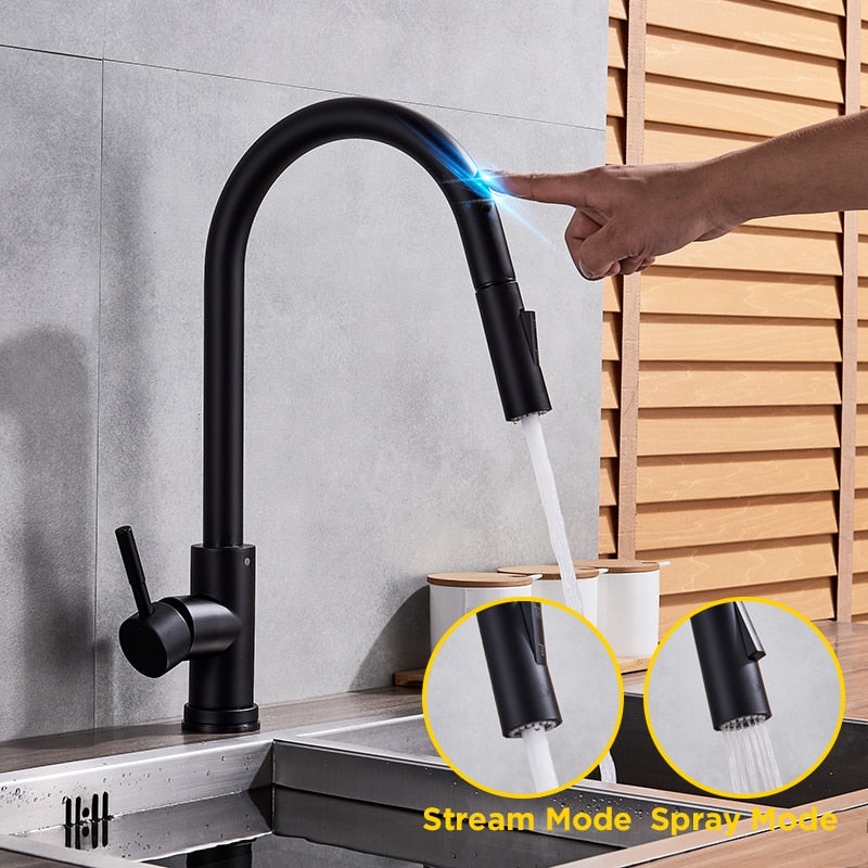 Sensitive Touch Control Kitchen Faucet