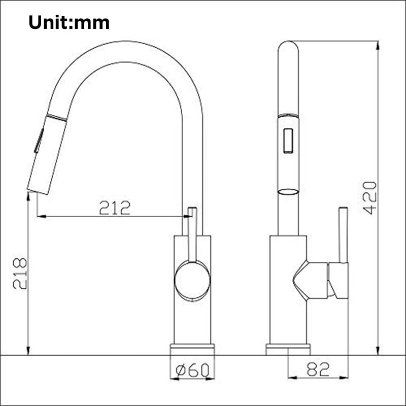 Sensitive Touch Control Kitchen Faucet