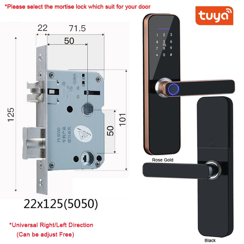 Electronic Smart Door Lock With Biometric