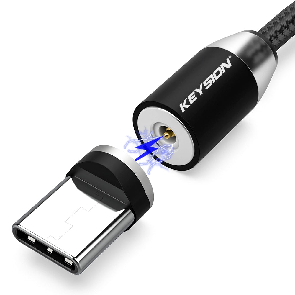 360 Degree Rotate Round Magnetic Cable