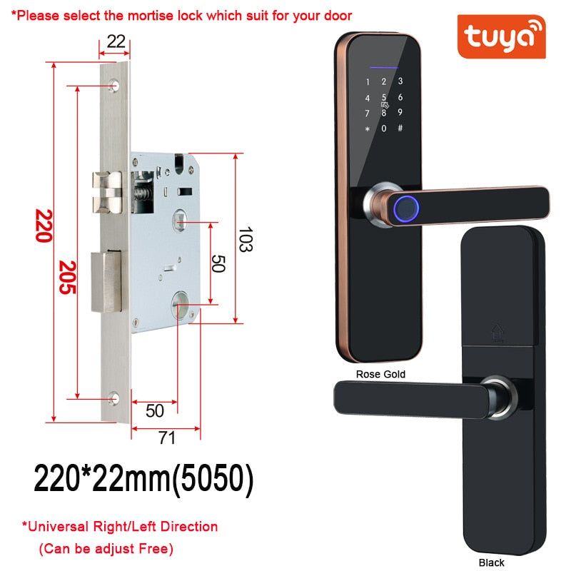 Electronic Smart Door Lock With Biometric