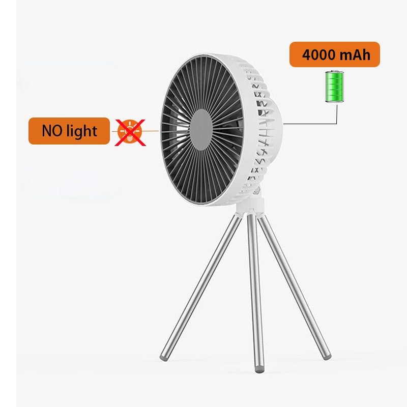 Portable USB Tripod Stand Desktop Fan