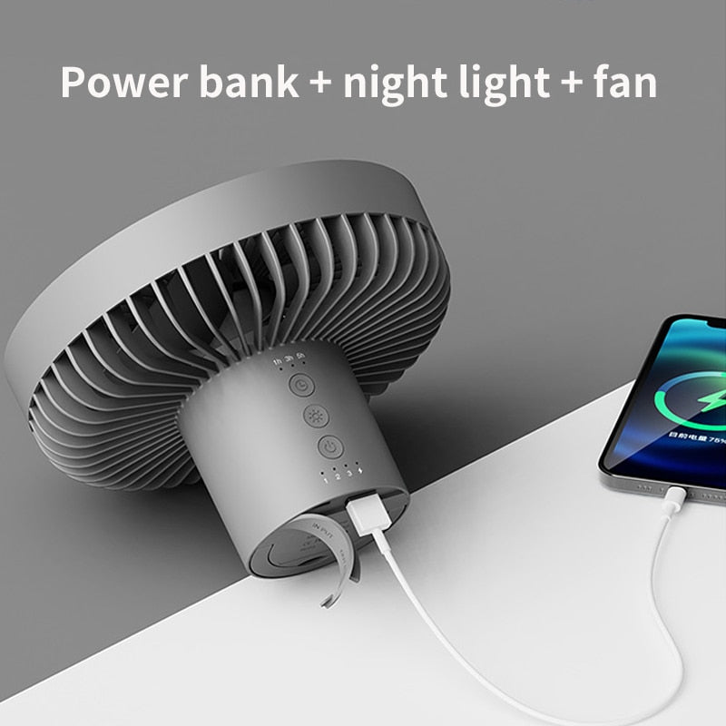 Portable USB Desktop Fan