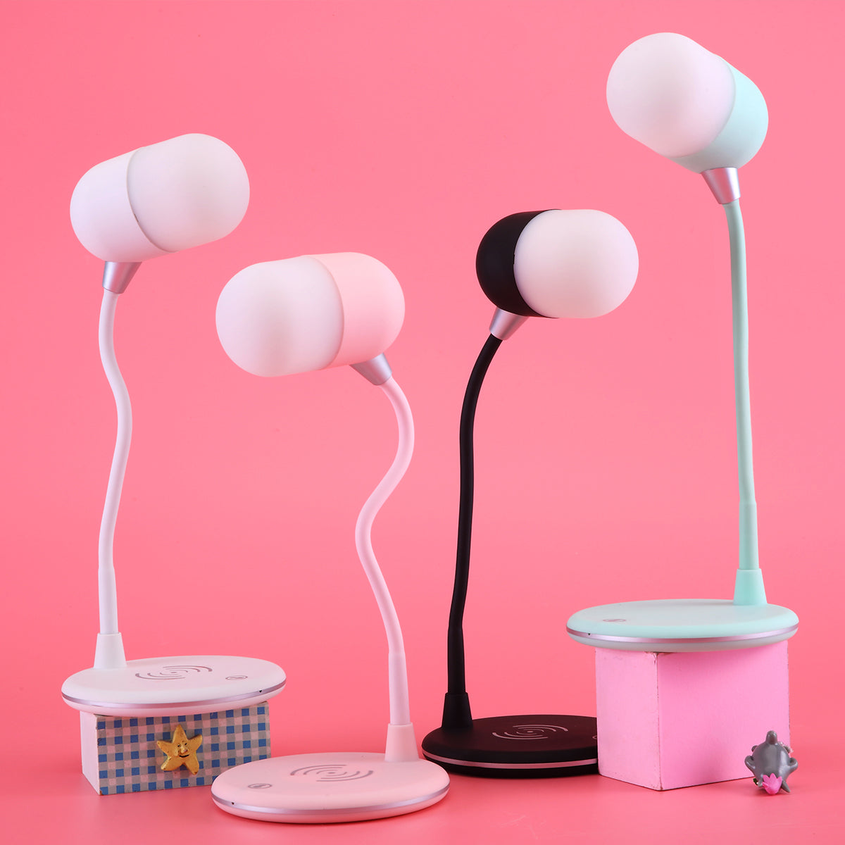 Desk Lamp With Bluetooth Speaker