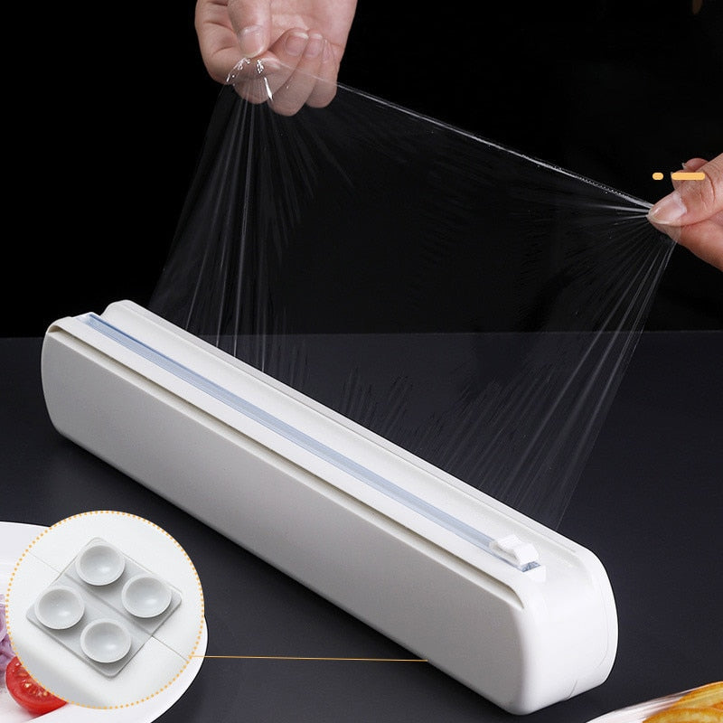 Professional Food Wrap Cutter Dispenser