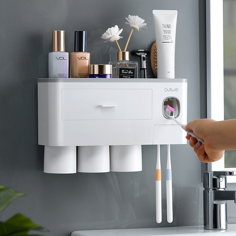 Magnetic Automatic Toothpaste Dispenser