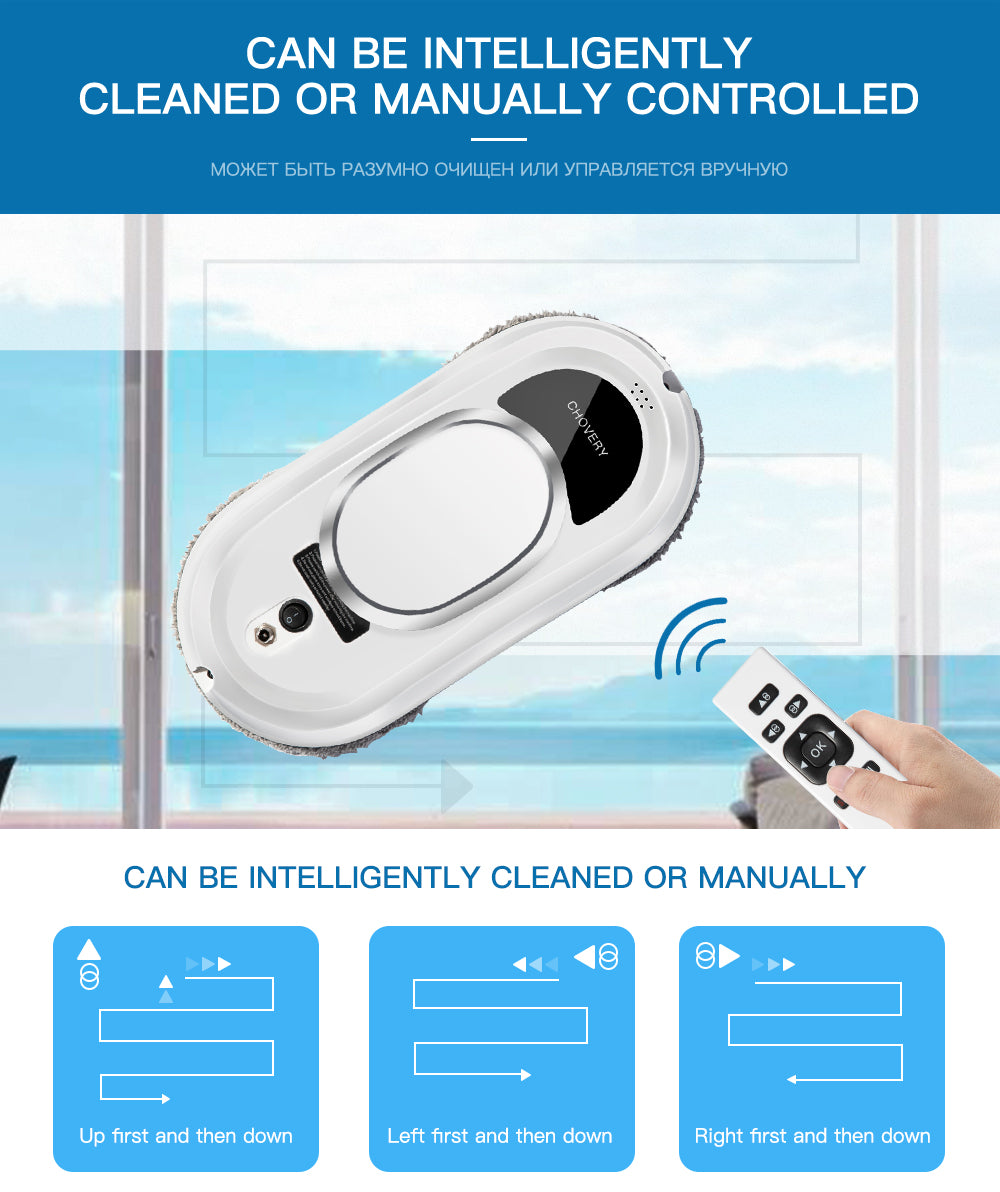 Robot Vacuum Window Cleaner