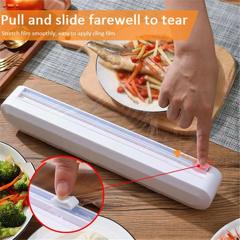 Professional Food Wrap Cutter Dispenser