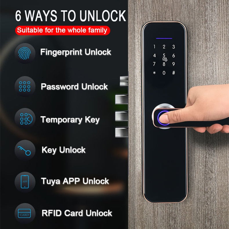 Electronic Smart Door Lock With Biometric