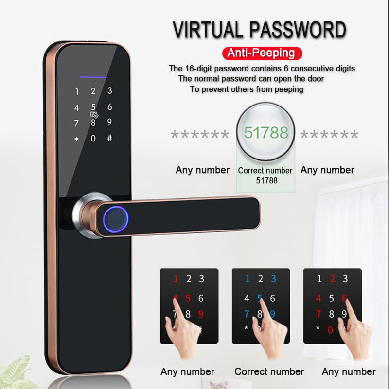 Electronic Smart Door Lock With Biometric